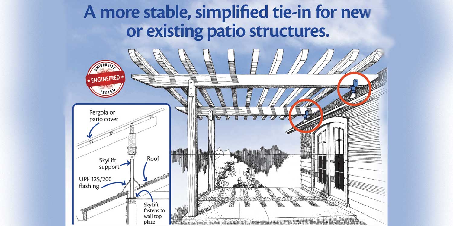 SkyLift Hardware Roof Riser System